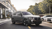 AUTHENTIC SOOQOO DRY CARBON BODY KIT FOR BMW X3 G01 LCI 2021+ iX-3 G08 2022+
Set includes:
Front Lip
Front Grille
Front Lights
Side Air Vent
Side Skirts
Charging Cover (for BMW iX-3)
Mirror Covers
Rear Diffuser
Rear Canards
Rear Roof Spoiler
Rear Middle Spoiler
Material: Dry Carbon
NOTE: Professional installation is required
Payment ►
Visa
Mastercard
PayPal with a credit card (add 4.4% at checkout)
Payoneer
Cryptocurrency
Shipment ►
By express DHL/UPS/TNT/FedEx
To the local international airport
Sp