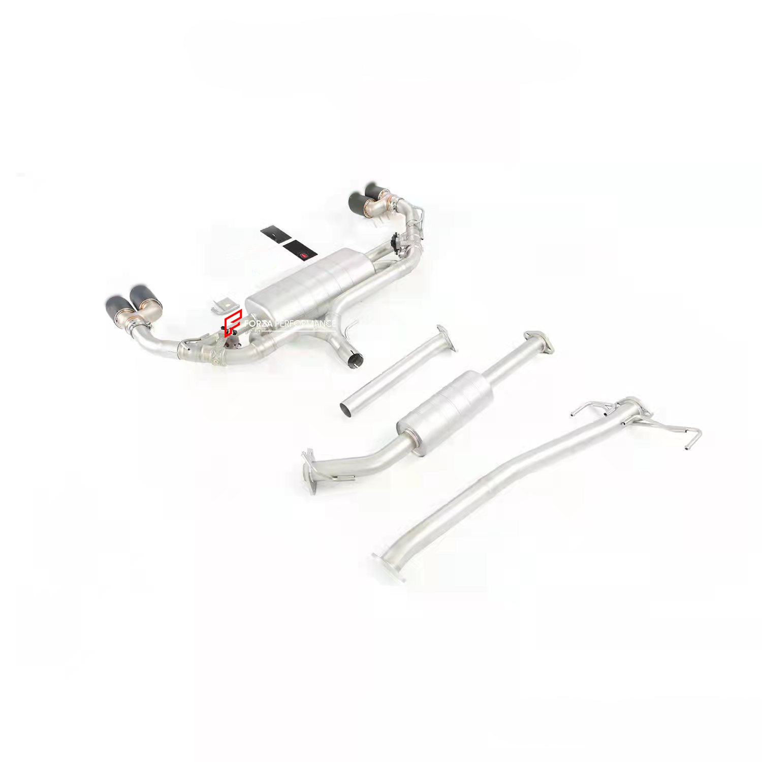 VALVED EXHAUST CATBACK MUFFLER System For Lexus NX200