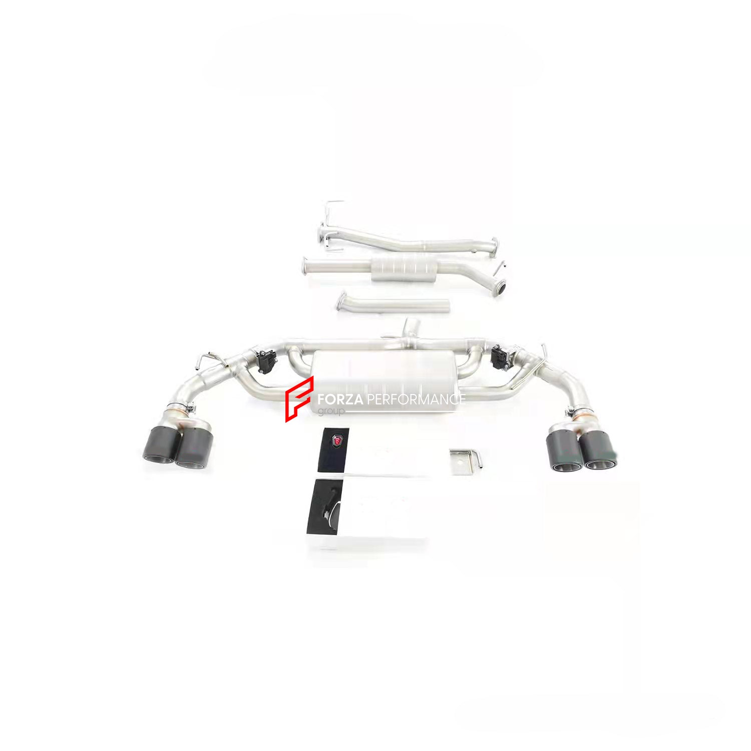 VALVED EXHAUST CATBACK MUFFLER System For Lexus NX200