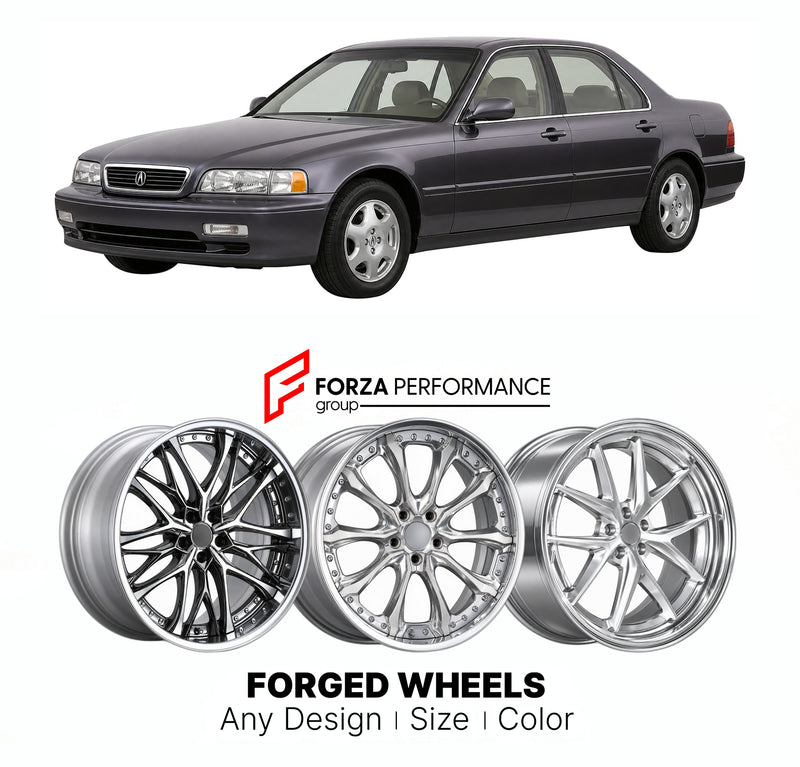 CUSTOM CLASSIC VINTAGE RESTOMOD RETRO OLD SCHOOL FORGED WHEELS RIMS for ACURA RL KA9 1996 - 2004