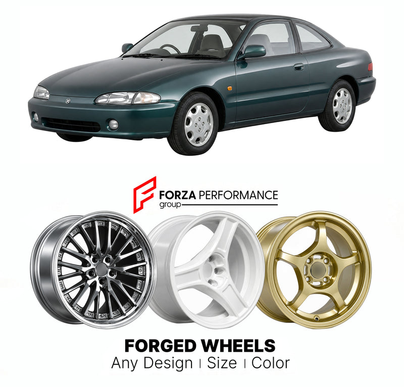CUSTOM CLASSIC VINTAGE RESTOMOD RETRO OLD SCHOOL FORGED WHEELS RIMS for AUTOZAM CLEF GE 1992 - 1994