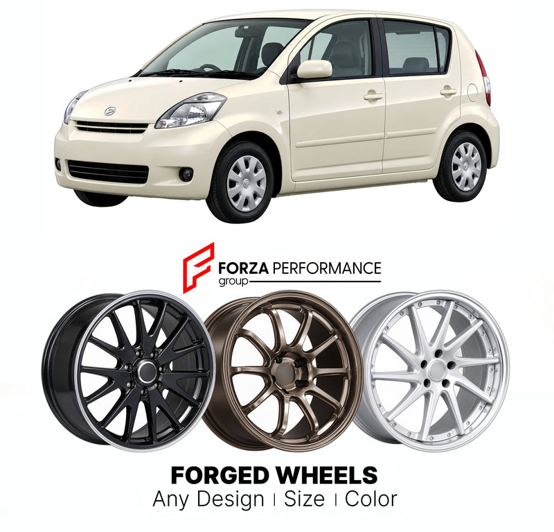 FORGED WHEELS RIMS for DAIHATSU BOON M300 2004 - 2010