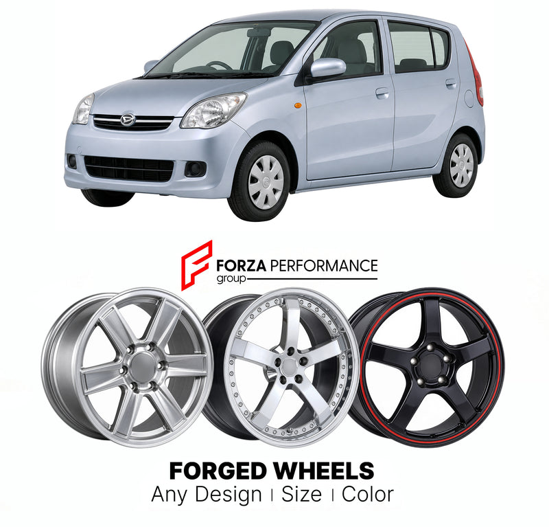 FORGED WHEELS RIMS for DAIHATSU CHARADE L275 2006 - 2010