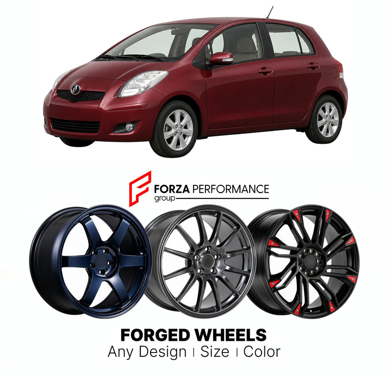 FORGED WHEELS RIMS for DAIHATSU CHARADE XP90 2011 - 2013
