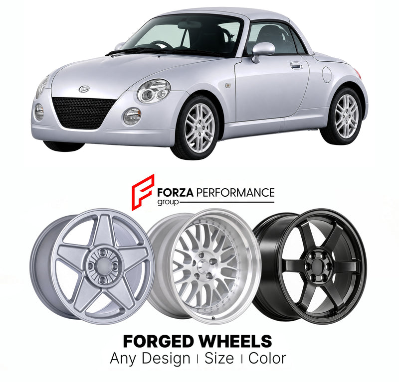 FORGED WHEELS RIMS for DAIHATSU COPEN L880 2002 - 2012