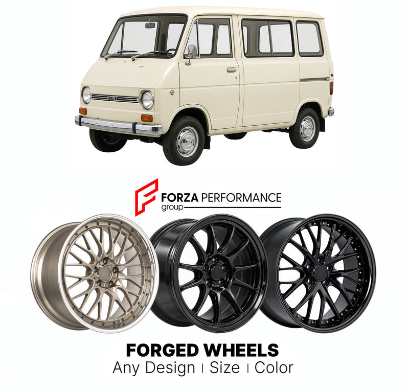 CUSTOM CLASSIC VINTAGE RESTOMOD RETRO OLD SCHOOL FORGED WHEELS RIMS for DAIHATSU HIJET S38 S40 1972 - 1981