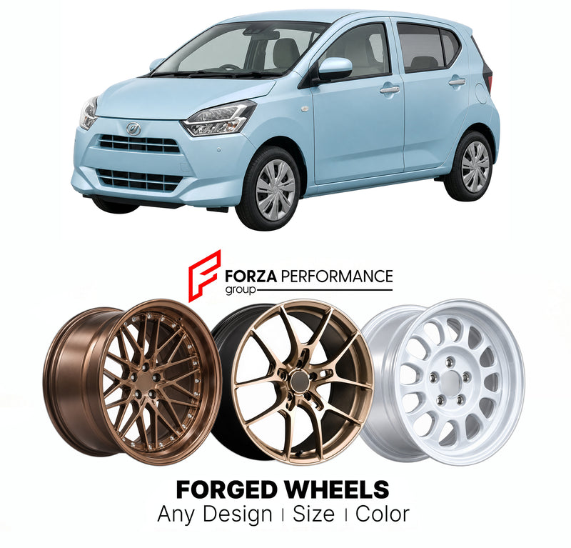 FORGED WHEELS RIMS for DAIHATSU MIRA CUORE LA350 E-S 2017+
