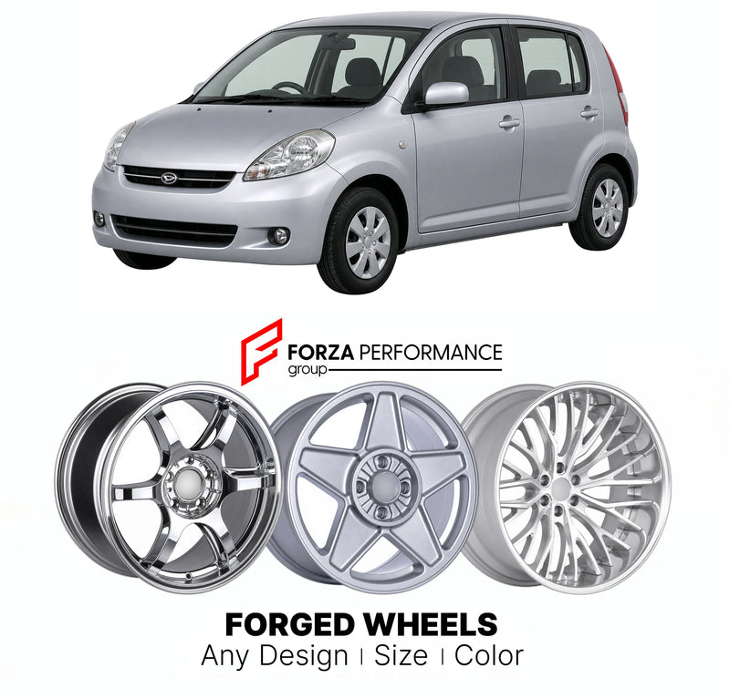 FORGED WHEELS RIMS for DAIHATSU SIRION STORIA M300 2004 - 2011