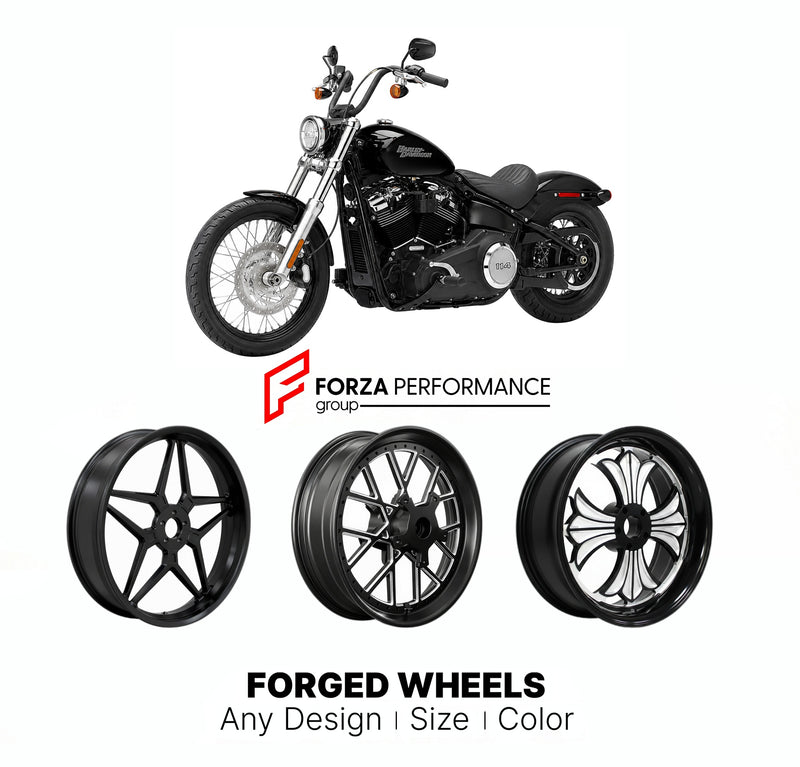CUSTOM FORGED MOTORCYCLE WHEELS RIMS for HARLEY DAVIDSON FXST SOFTAIL 2020+