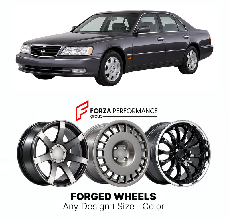 CUSTOM CLASSIC VINTAGE RESTOMOD RETRO OLD SCHOOL FORGED WHEELS RIMS for INFINITI Q45 Y33 1996 - 2001