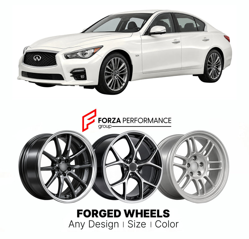 FORGED WHEELS RIMS for INFINITI Q50 V37 2013 - 2017
