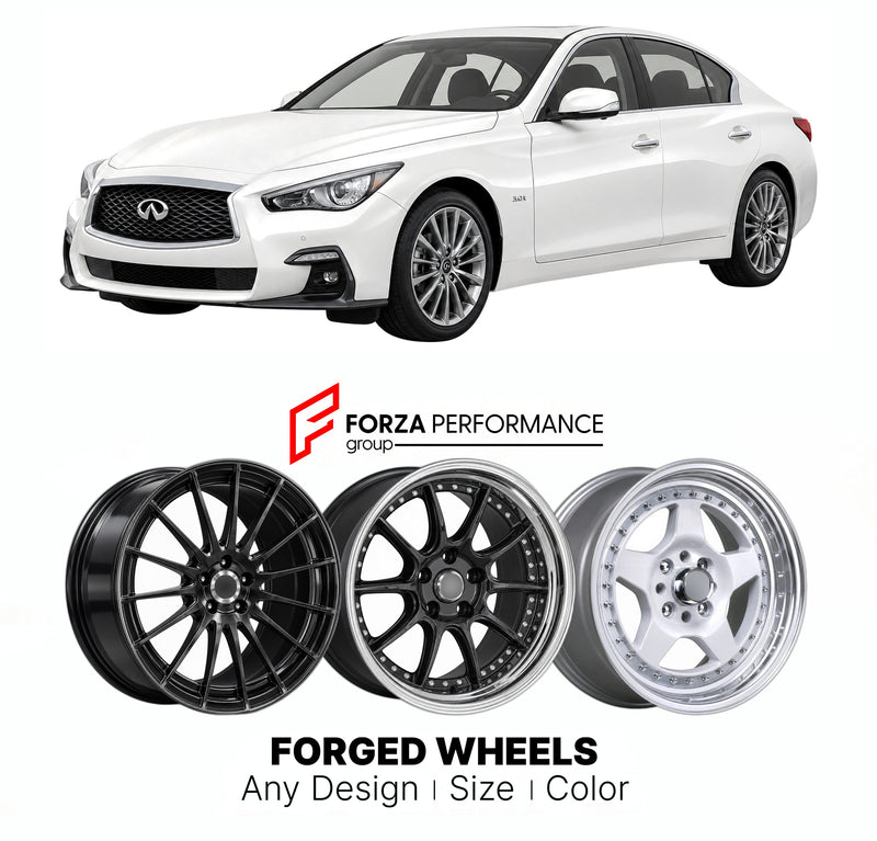 FORGED WHEELS RIMS for INFINITI Q50 V37 FACELIFT 2018 - 2024