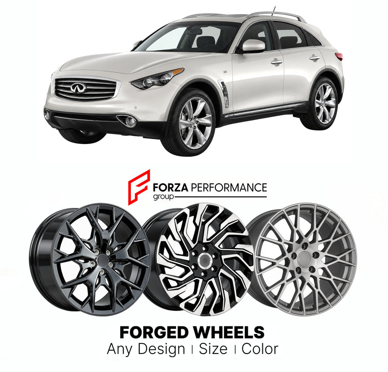 FORGED WHEELS RIMS for INFINITI QX70 S51 FACELIFT 2014 - 2020