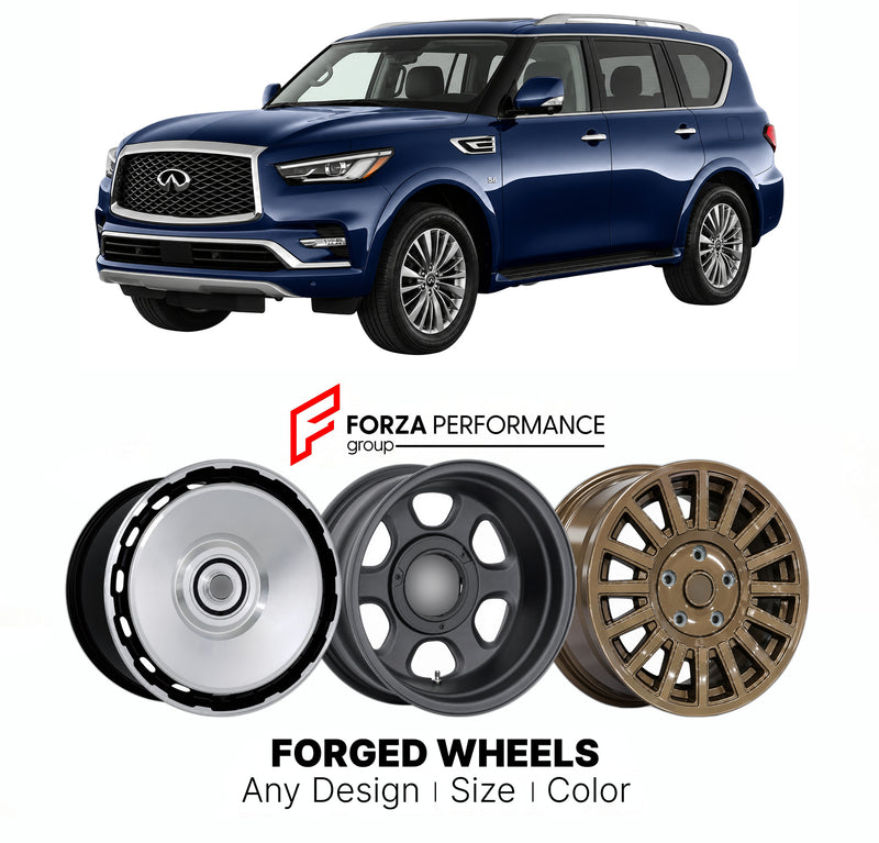 FORGED WHEELS RIMS for INFINITI QX80 Z62 FACELIFT 2018 - 2024