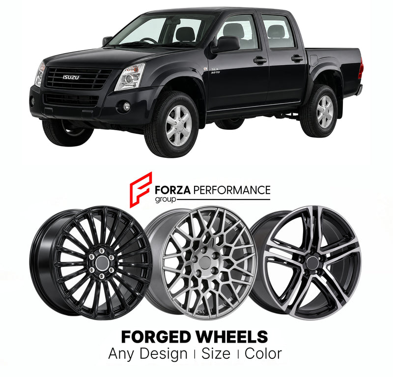 FORGED WHEELS RIMS for ISUZU D-MAX RA RC FACELIFT 2007 - 2012