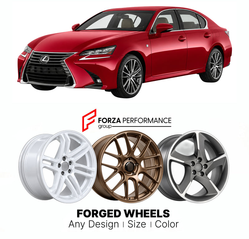 FORGED WHEELS RIMS for LEXUS GS L10 FACELIFT 2016 - 2020