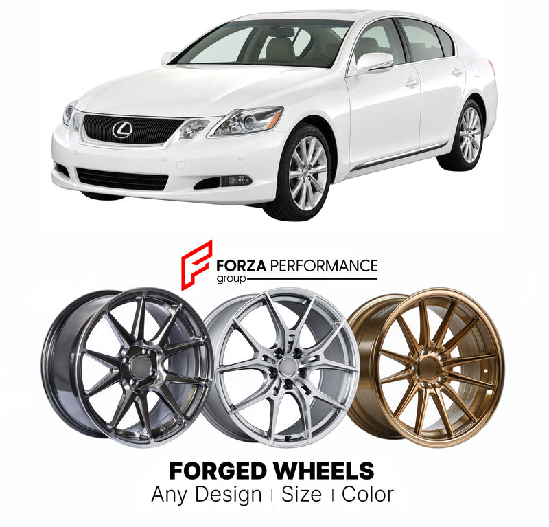 FORGED WHEELS RIMS for LEXUS GS S190 FACELIFT 2008 - 2011