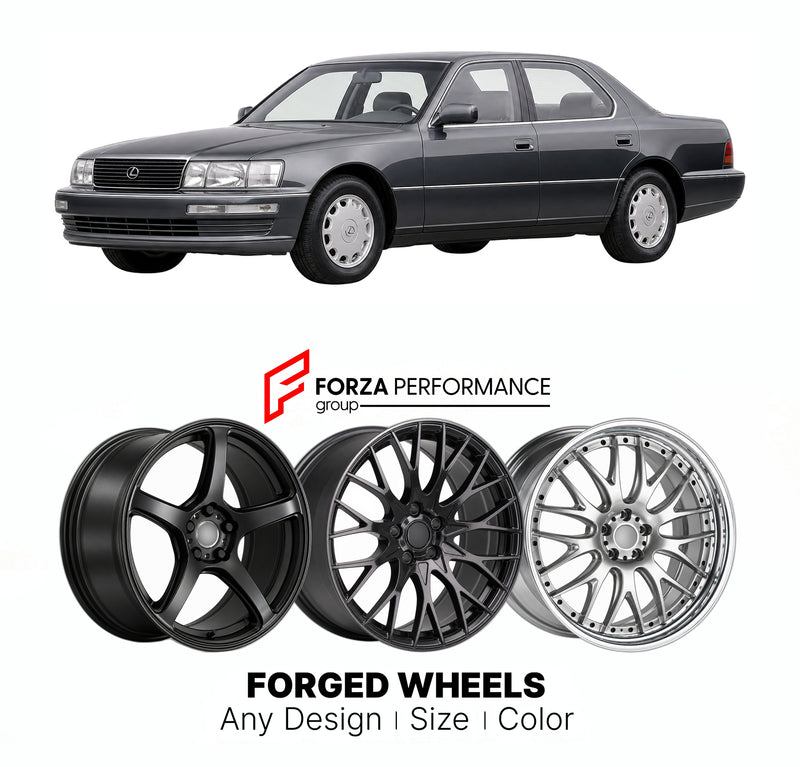 CUSTOM CLASSIC VINTAGE RESTOMOD RETRO OLD SCHOOL FORGED WHEELS RIMS for LEXUS LS XF10 1989 - 1994