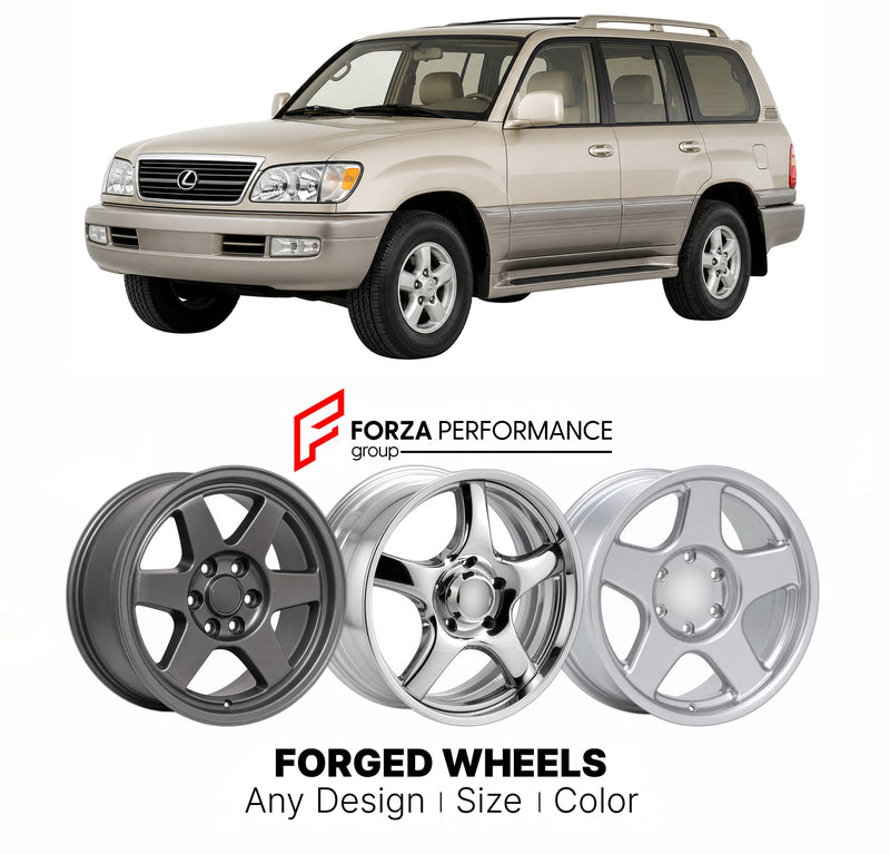 CUSTOM CLASSIC VINTAGE RESTOMOD RETRO OLD SCHOOL FORGED WHEELS RIMS for LEXUS LX J80 1995 - 1997