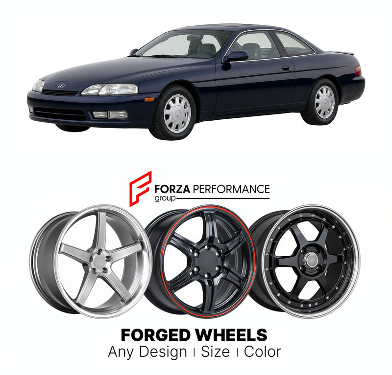 CUSTOM CLASSIC VINTAGE RESTOMOD RETRO OLD SCHOOL FORGED WHEELS RIMS for LEXUS SC Z30 1991 - 2000
