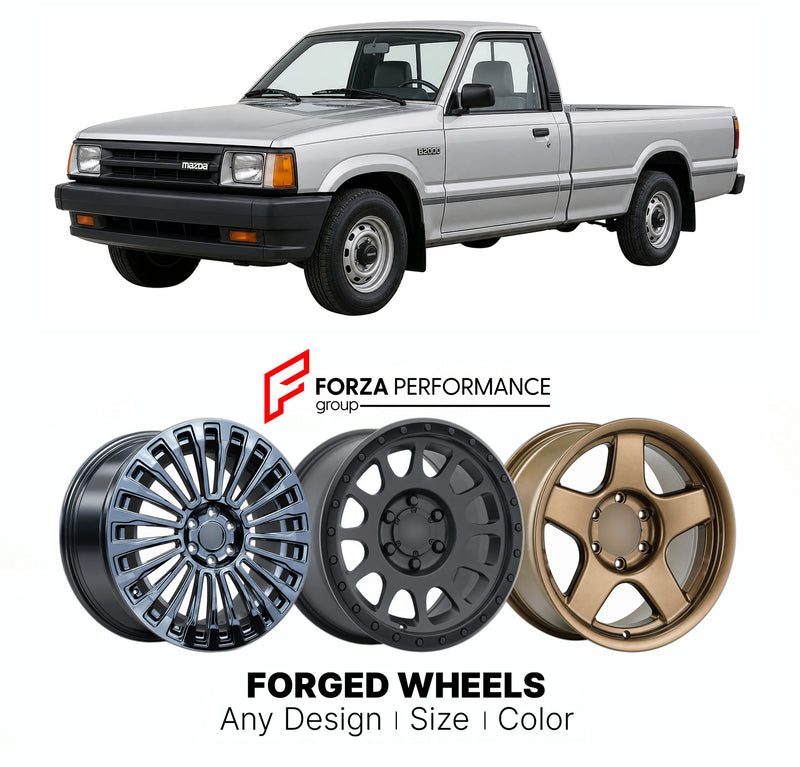 CUSTOM CLASSIC VINTAGE RESTOMOD RETRO OLD SCHOOL FORGED WHEELS RIMS for MAZDA B-SERIES UF 1985 - 1998