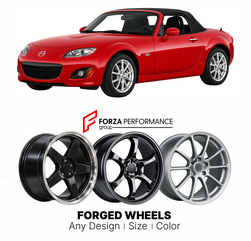 FORGED WHEELS RIMS for MAZDA MX-5 MIATA ROADSTER NC 2005 - 2008