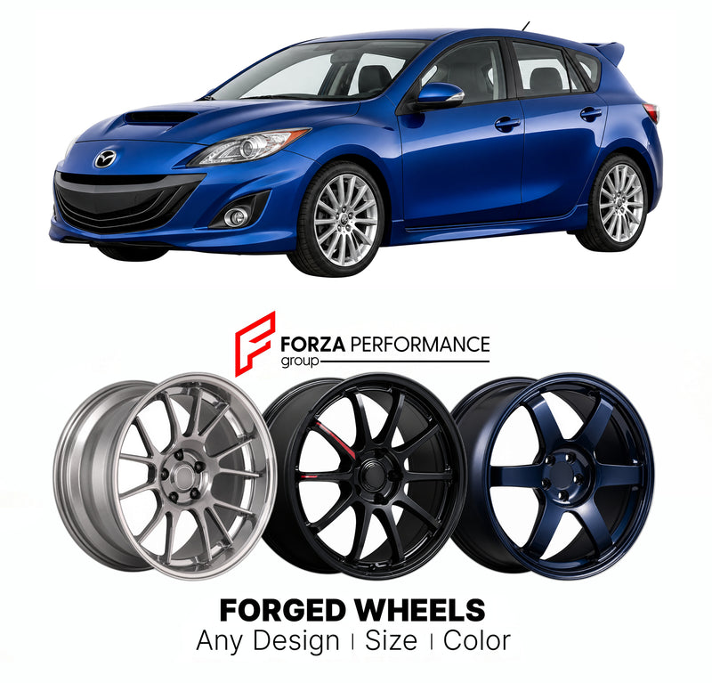 FORGED WHEELS RIMS for MAZDA MAZDASPEED3 MPS BL 2010 - 2013