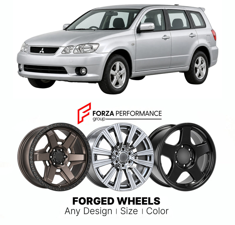 FORGED WHEELS RIMS for MITSUBISHI AIRTREK CU 2001 - 2005