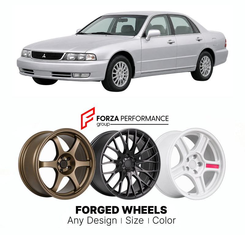 CUSTOM CLASSIC VINTAGE RESTOMOD RETRO OLD SCHOOL FORGED WHEELS RIMS for MITSUBISHI DIAMANTE F30 F40 1995 - 2005