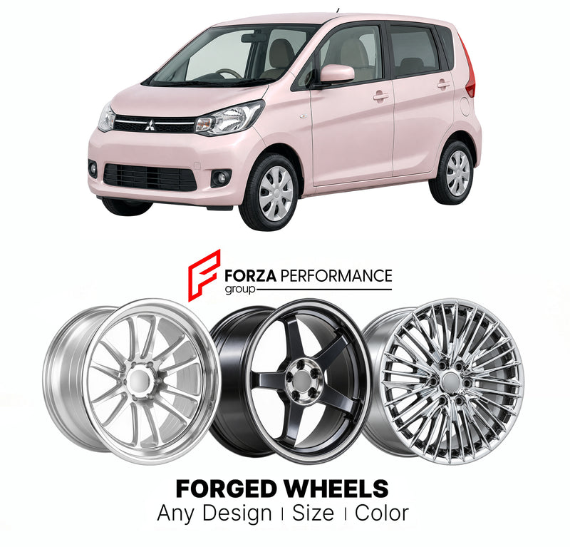 FORGED WHEELS RIMS for MITSUBISHI EK WAGON B11W 2013 - 2019