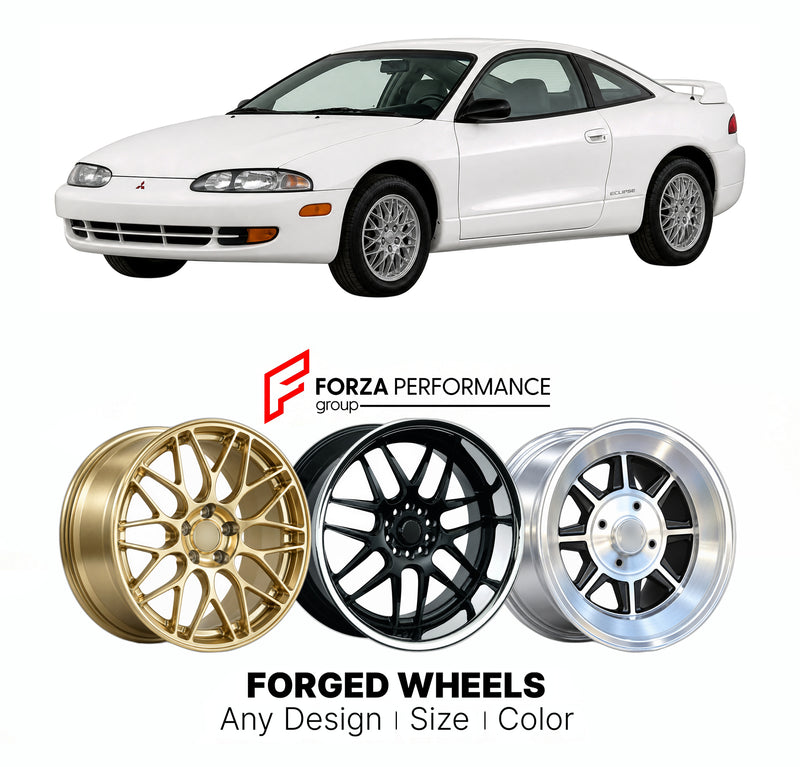 CUSTOM CLASSIC VINTAGE RESTOMOD RETRO OLD SCHOOL FORGED WHEELS RIMS for MITSUBISHI ECLIPSE D20 1989 - 1994