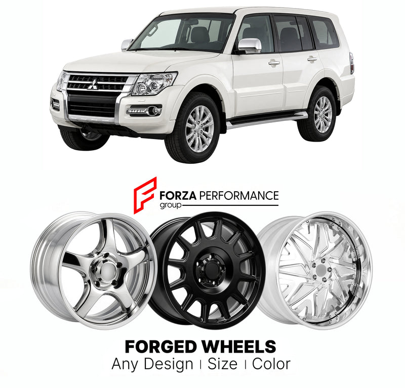 FORGED WHEELS RIMS for MITSUBISHI PAJERO MONTERO SHOGUN V80 V90 FACELIFT 2015 - 2021