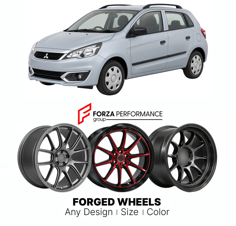 FORGED WHEELS RIMS for MITSUBISHI SPACE STAR A00 FACELIFT 2016 - 2019