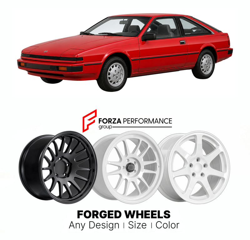 CUSTOM CLASSIC VINTAGE RESTOMOD RETRO OLD SCHOOL FORGED WHEELS RIMS for NISSAN 200SX S12 1984 - 1988