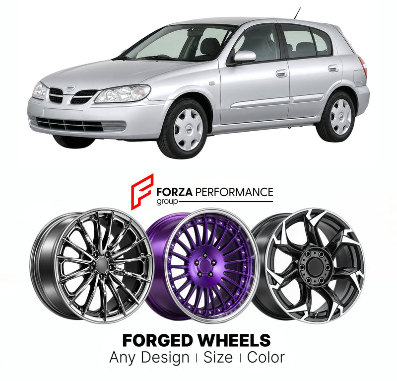 FORGED WHEELS RIMS for NISSAN ALMERA N16 2000 - 2002