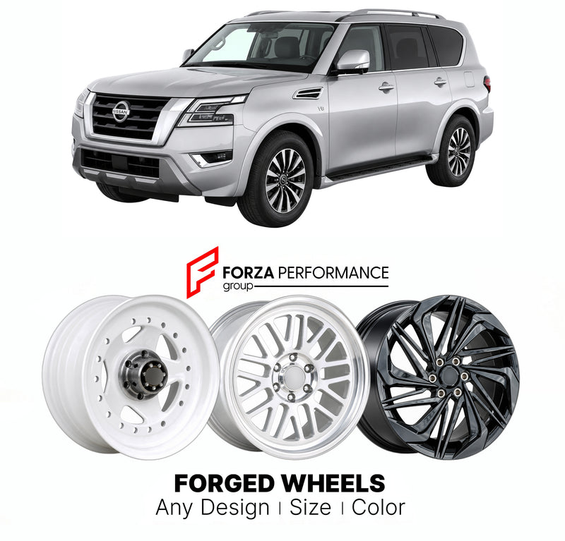 FORGED WHEELS RIMS for NISSAN ARMADA Y62 FACELIFT 2021 - 2024