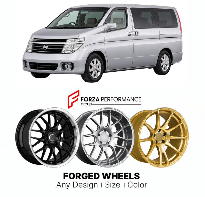 FORGED WHEELS RIMS for NISSAN ELGRAND E51 2002 - 2010