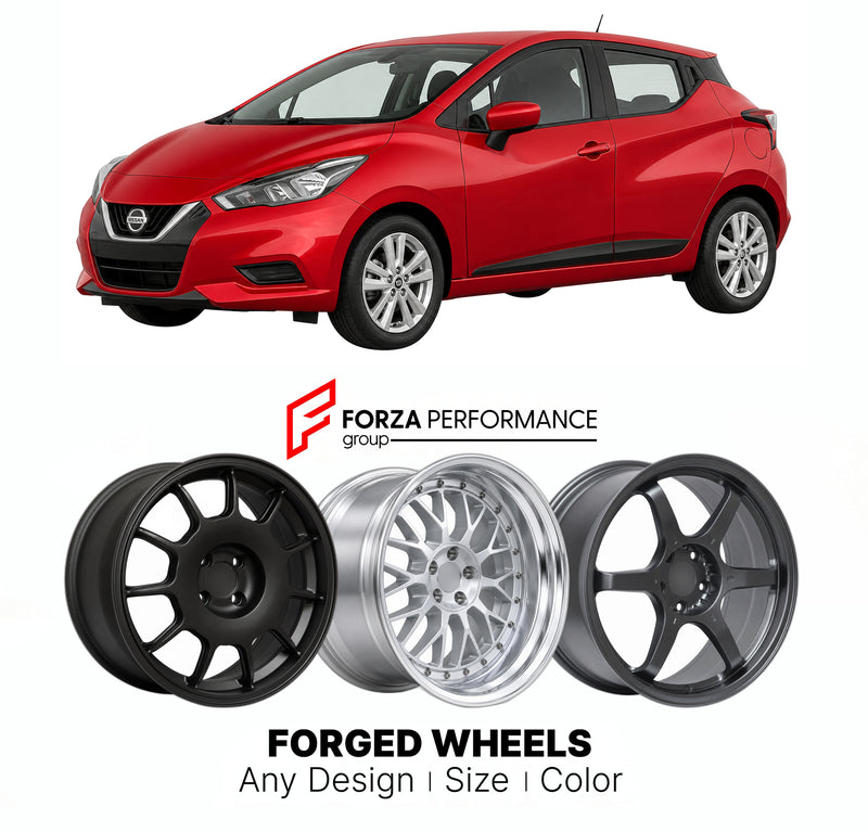 FORGED WHEELS RIMS for NISSAN MICRA MARCH K14 2016 - 2022