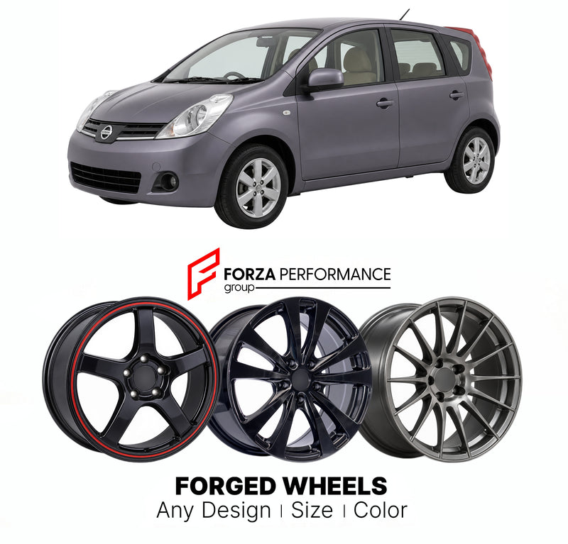 FORGED WHEELS RIMS for NISSAN NOTE E11 2004 - 2013