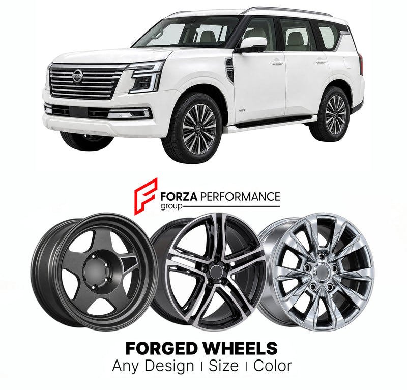 FORGED WHEELS RIMS for NISSAN PATROL Y63 2024+