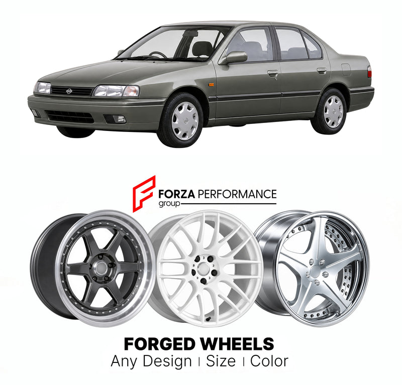 CUSTOM CLASSIC VINTAGE RESTOMOD RETRO OLD SCHOOL FORGED WHEELS RIMS for NISSAN PRIMERA P10 1990 - 1996