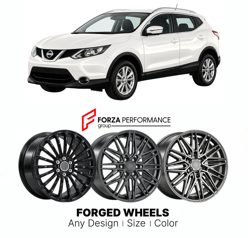 FORGED WHEELS RIMS for NISSAN QASHQAI ROGUE SPORT J11 FACELIFT 2018 - 2021