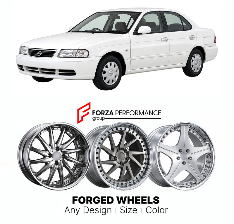 CUSTOM CLASSIC VINTAGE RESTOMOD RETRO OLD SCHOOL FORGED WHEELS RIMS for NISSAN SUNNY B15 N16 1998 - 2006