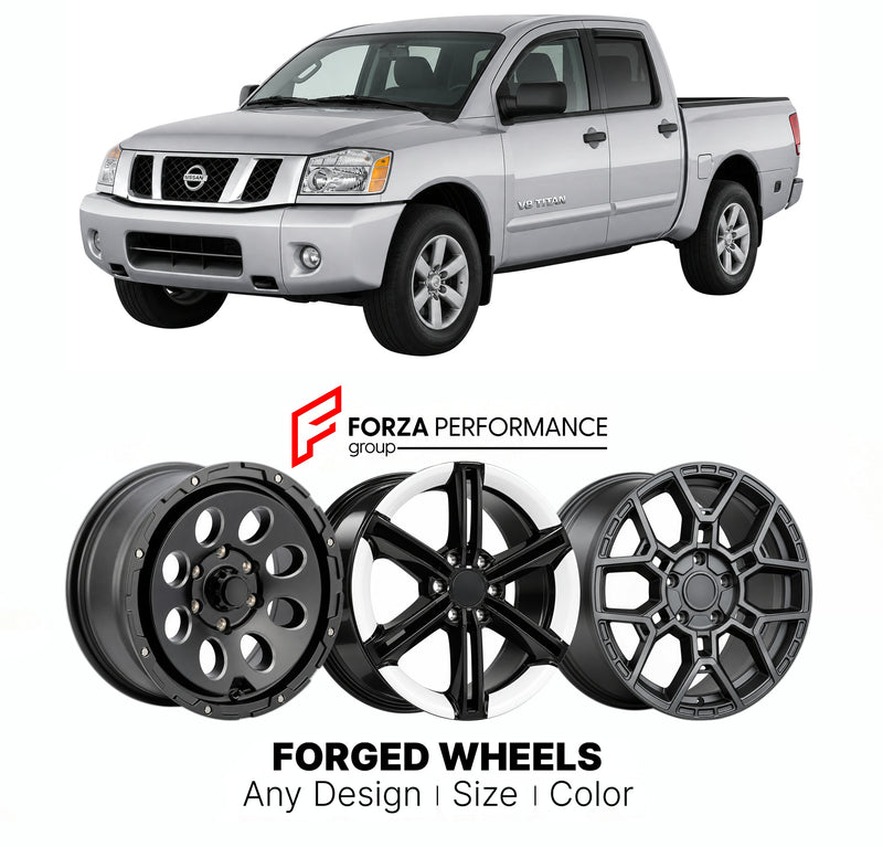 FORGED WHEELS RIMS for NISSAN TITAN A60 FACELIFT 2008 - 2015