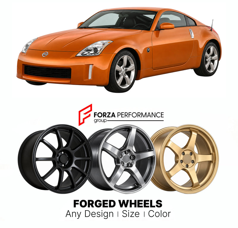 FORGED WHEELS RIMS for NISSAN Z Z33 350Z FACELIFT 2006 - 2009
