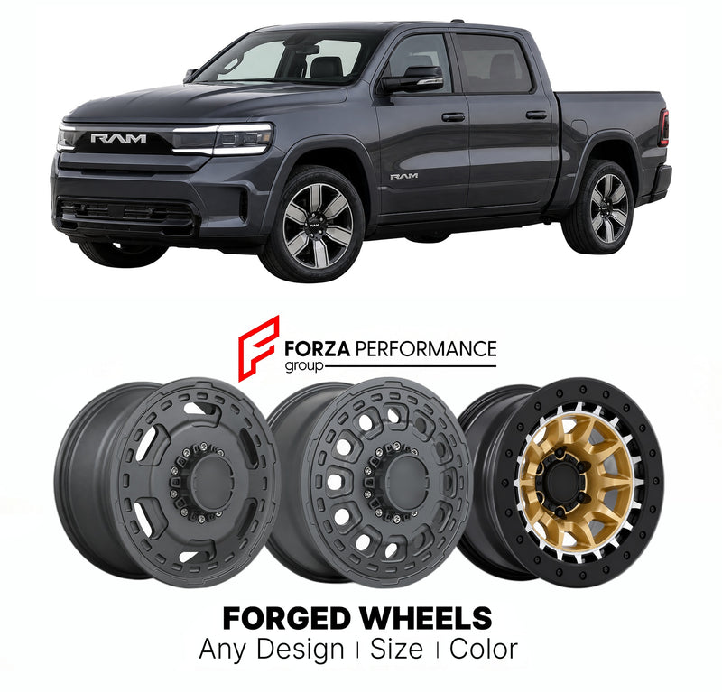 FORGED WHEELS RIMS for RAM 1500 REV LIMITED ELECTRIC RANGE-EXTENDED PICKUP 2026+
