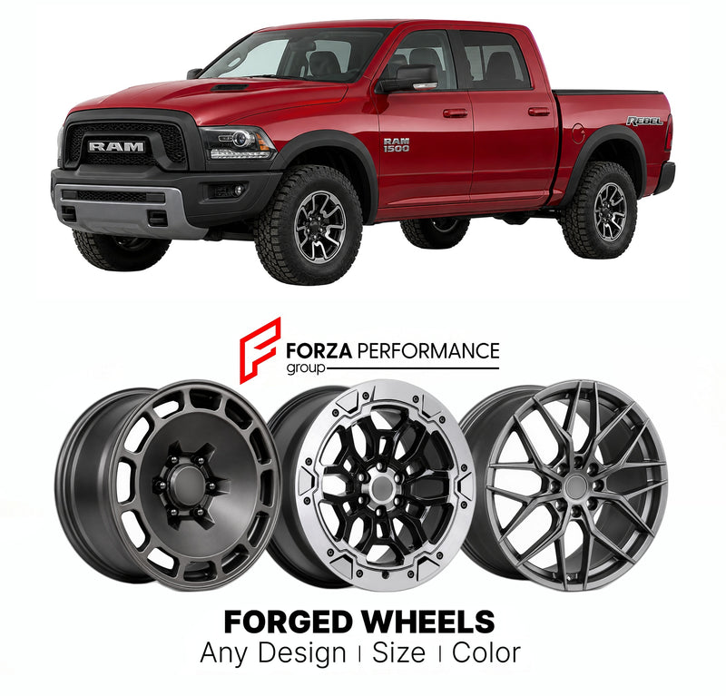 FORGED WHEELS RIMS for RAM 1500 REBEL 2009 - 2018