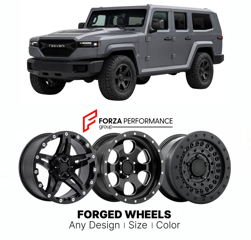 FORGED WHEELS RIMS for REZVANI TANK 2017+