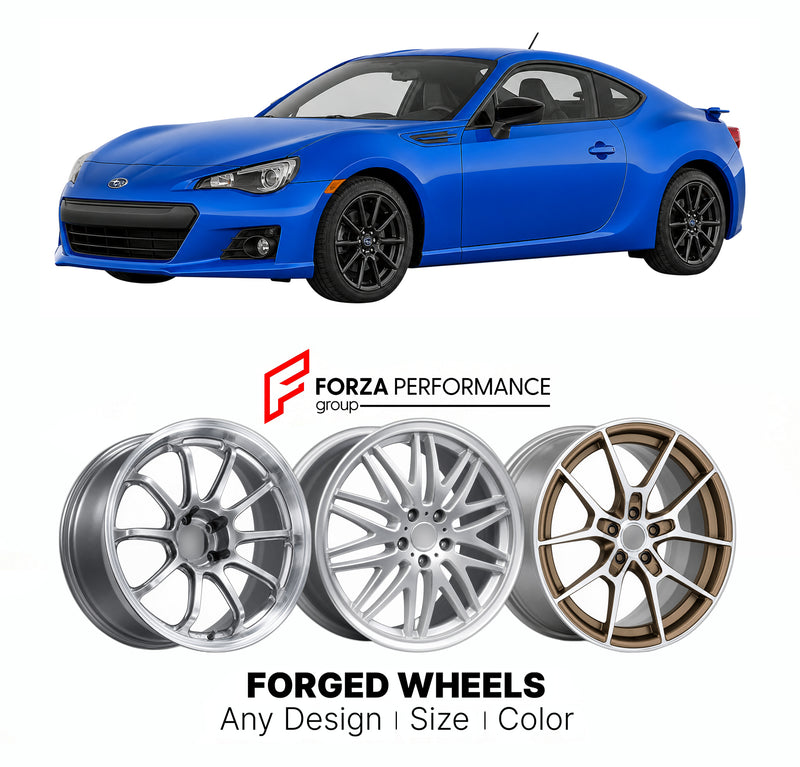 FORGED WHEELS RIMS for SUBARU BRZ ZC6 2012 - 2016