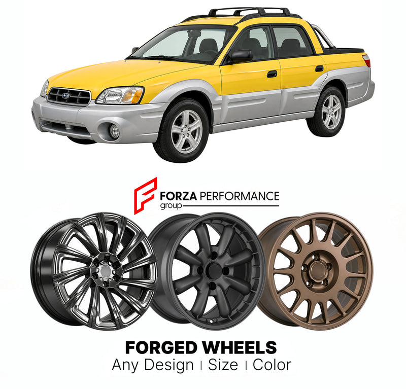 FORGED WHEELS RIMS for SUBARU BAJA BT 2002 - 2006